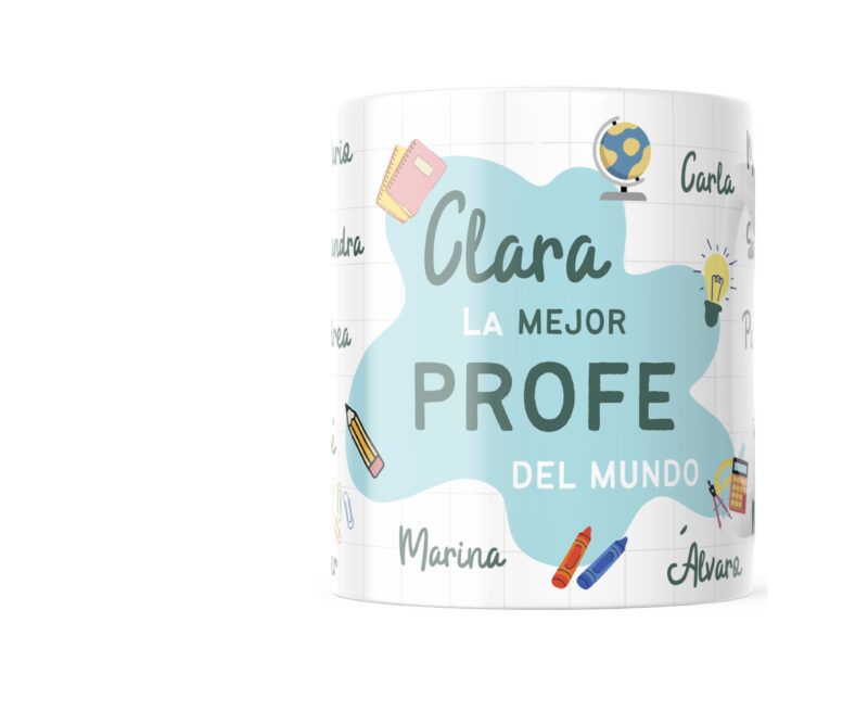 Taza "Mejor profesor/a" - Imagen 2