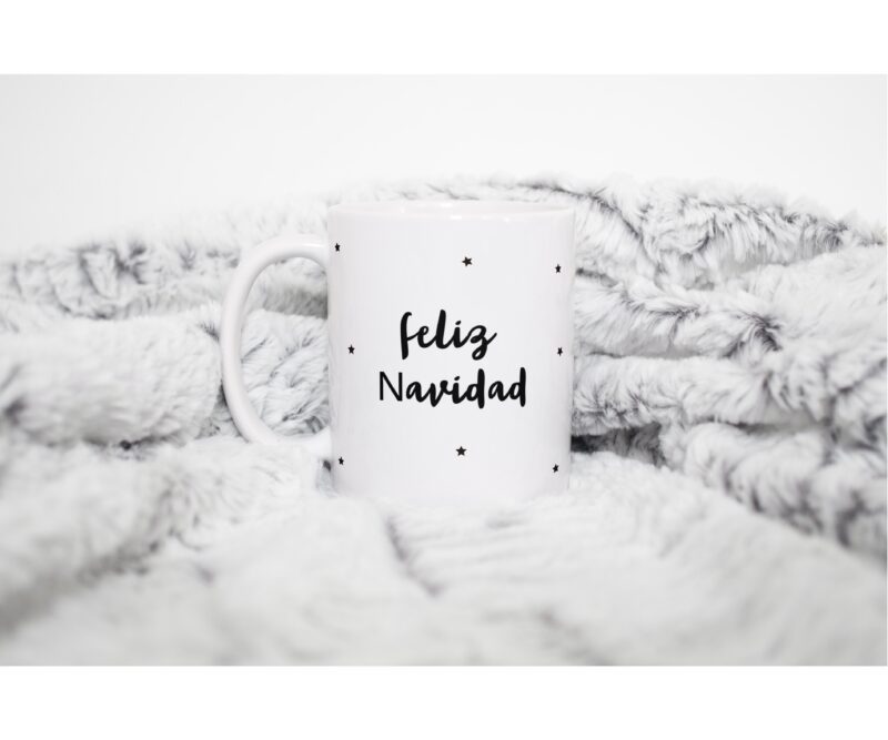 Taza “Feliz Navidad Reno gorrito” - Imagen 2