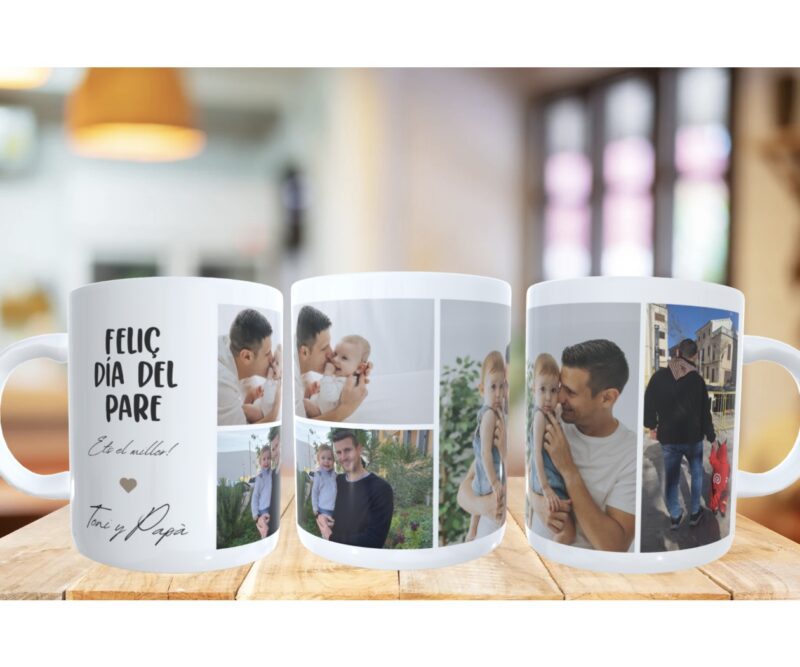 Taza Collage Papá - Imagen 2