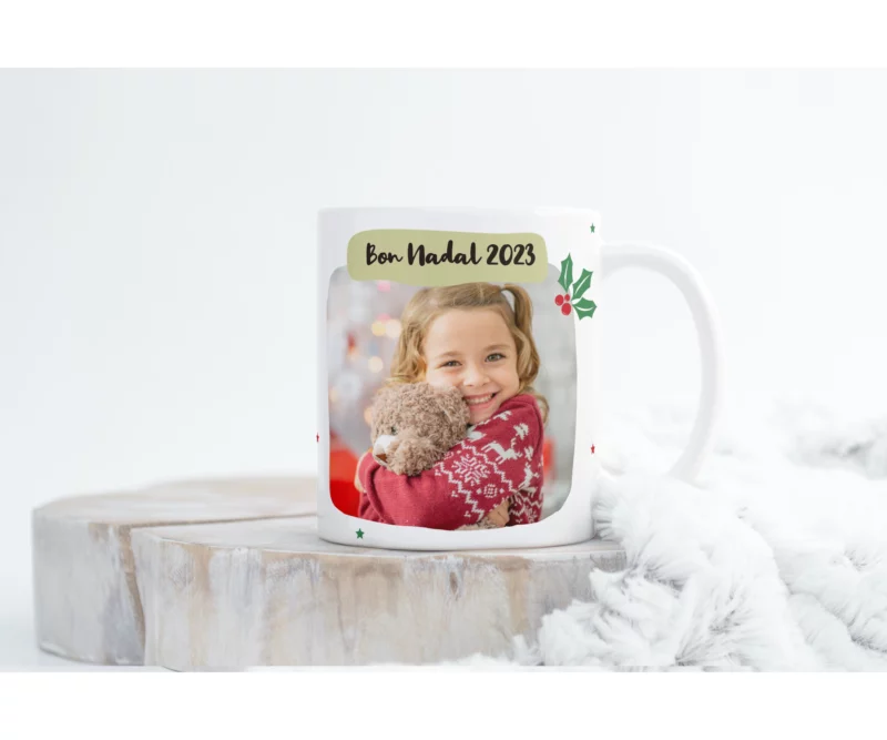 Taza “Inicial con Foto" - Imagen 2