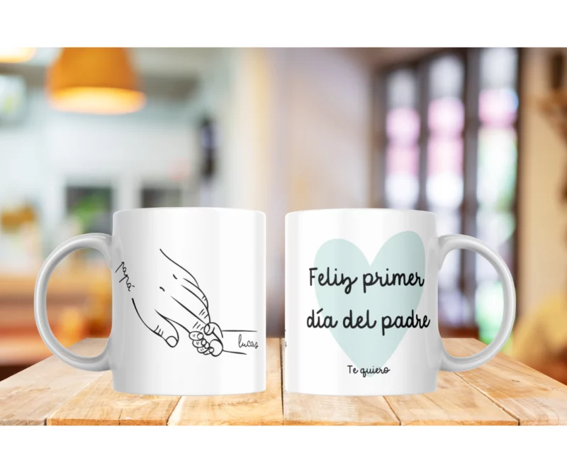 Taza "Feliz primer dia del padre"