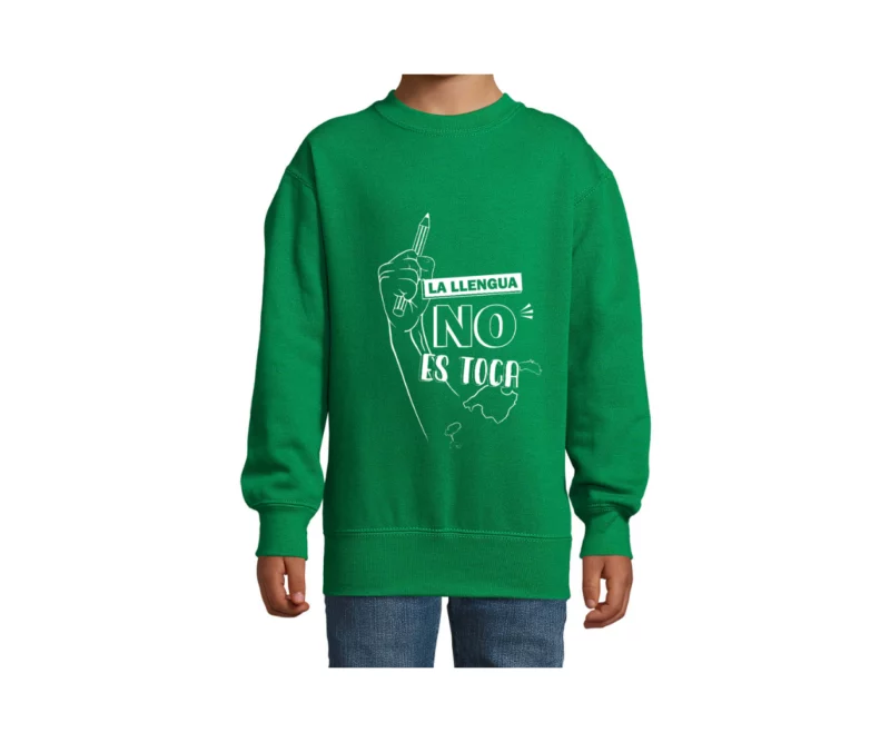 Dessuadora sense caputxa infantil