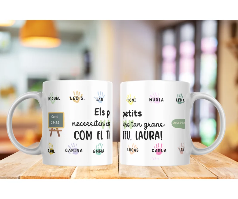 Taza "Agradecimiento maestro/a"